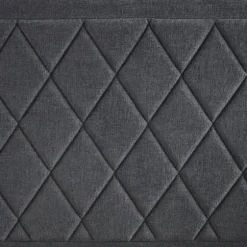 Viv Charcoal Diamond Tufted Queen Bed Frame-Kirkland's Home Outlet