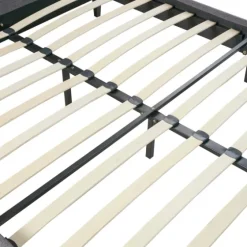 Viv Charcoal Diamond Tufted Queen Bed Frame-Kirkland's Home Outlet