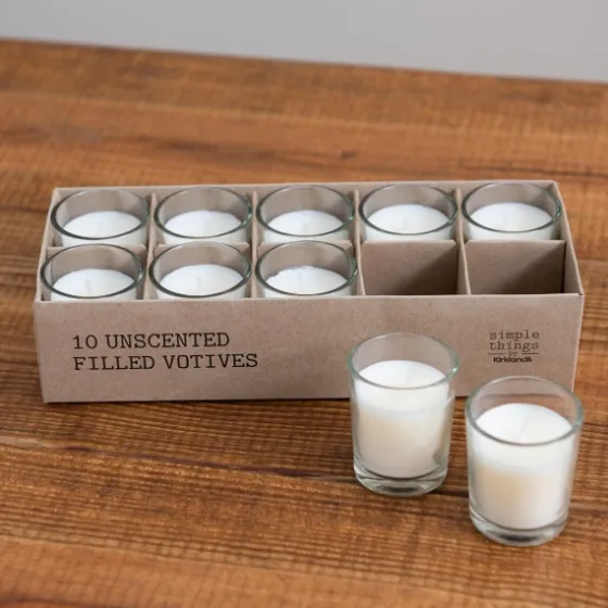Votive Candles, Set Of 10-Kirkland's Home Online