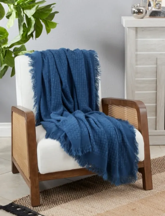 Waffle Weave Throw Blanket-Kirkland's Home Cheap
