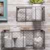Wall Hanging Chicken Wire Baskets, Set Of 2-Kirkland's Home Online