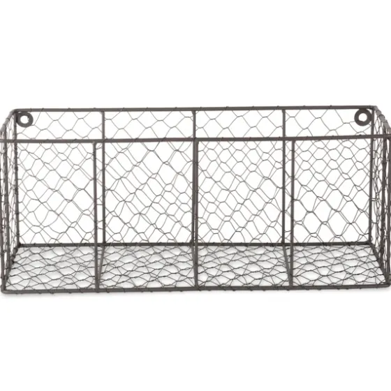 Wall Hanging Chicken Wire Baskets, Set Of 2-Kirkland's Home Online