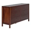 Walnut Classic 6-Drawer Dresser-Kirkland's Home Clearance