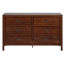 Walnut Classic 6-Drawer Dresser-Kirkland's Home Clearance