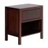 Walnut Classic 1-Drawer Nightstand-Kirkland's Home Sale