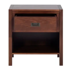 Walnut Classic 1-Drawer Nightstand-Kirkland's Home Sale