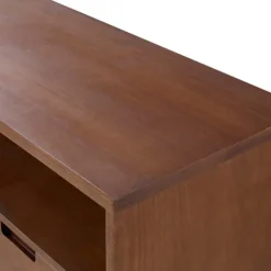 Walnut 3-Door Mid-Century Modern Tv Stand-Kirkland's Home Online