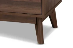 Walnut 5-Drawer Wood Chest-Kirkland's Home Fashion