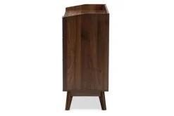Walnut 3-Drawer Wood Chest-Kirkland's Home Store