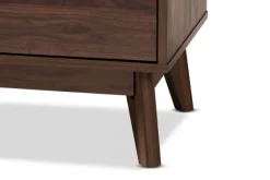 Walnut 3-Drawer Wood Chest-Kirkland's Home Store