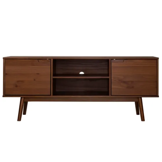 Walnut Solid Wood Tv Console-Kirkland's Home Store