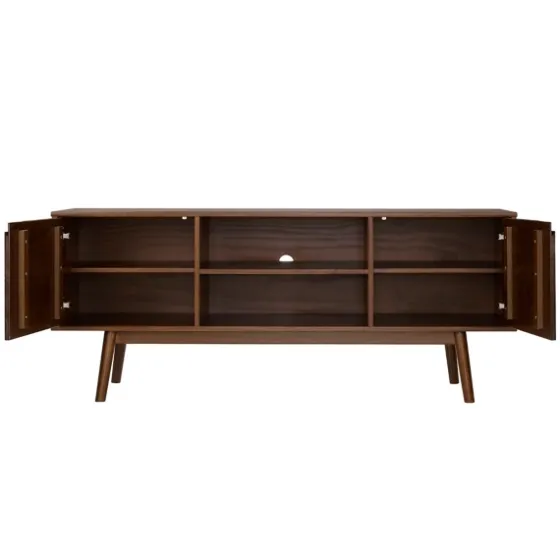 Walnut Solid Wood Tv Console-Kirkland's Home Store