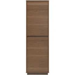 Walnut Wood 2-Door Modern Bookshelf-Kirkland's Home Discount
