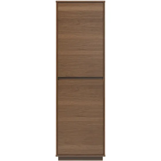 Walnut Wood 2-Door Modern Bookshelf-Kirkland's Home Discount