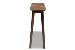 Walnut Wood Frame Splayed Legs Console-Kirkland's Home Clearance