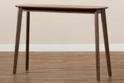 Walnut Wood Frame Splayed Legs Console-Kirkland's Home Clearance