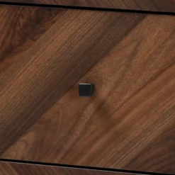 Walnut Wood Grain 5-Drawer Chest-Kirkland's Home Best Sale