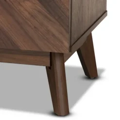 Walnut Wood Grain 5-Drawer Chest-Kirkland's Home Best Sale