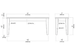 Walnut Wooden Dining Bench-Kirkland's Home Shop