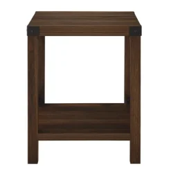 Walnut X-Frame Rustic Wood Accent Table-Kirkland's Home Cheap