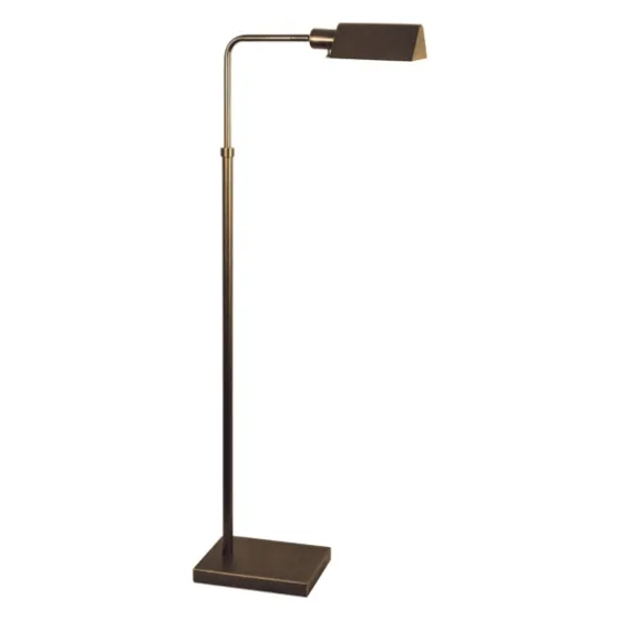 Warm Bronze Metal Reading Floor Lamp-Kirkland's Home Discount