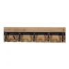 Warm Brown Industrial Iron Wall Hooks-Kirkland's Home Online
