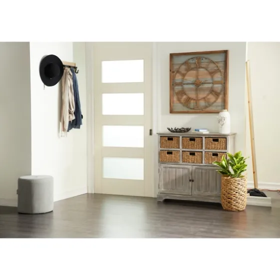 Warm Brown Industrial Iron Wall Hooks-Kirkland's Home Online