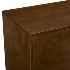 Warm Brown Mid-Century Modern Storage Console-Kirkland's Home Discount