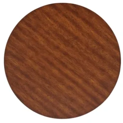 Warm Chestnut Wood Round Accent Table-Kirkland's Home Best Sale