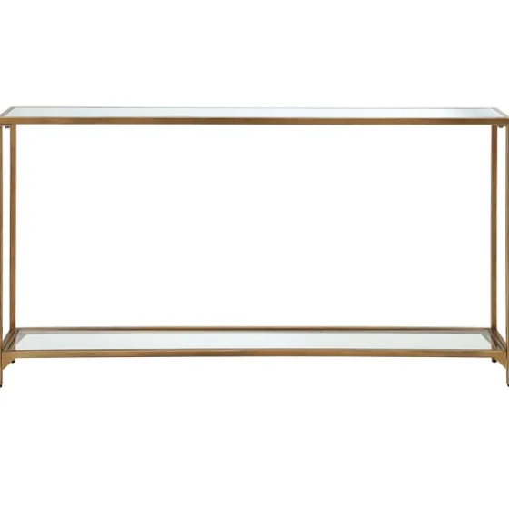 Warm En Mirrored Top Console Table-Kirkland's Home Sale