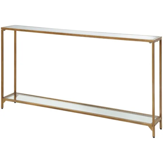 Warm En Mirrored Top Console Table-Kirkland's Home Sale