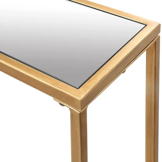 Warm En Mirrored Top Console Table-Kirkland's Home Sale