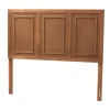 Warm 3-Panel Wood Queen Headboard-Kirkland's Home Best