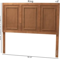 Warm 3-Panel Wood Queen Headboard-Kirkland's Home Best