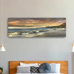 Warm Sunset Giclee Canvas Art Print, 60X20 In.-Kirkland's Home Discount