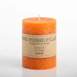 Warm Unscented Pillar Candle, 3X4 In.-Kirkland's Home Best