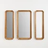 Warm Wood Inset Mirrors, Set Of 3-Kirkland's Home Best Sale
