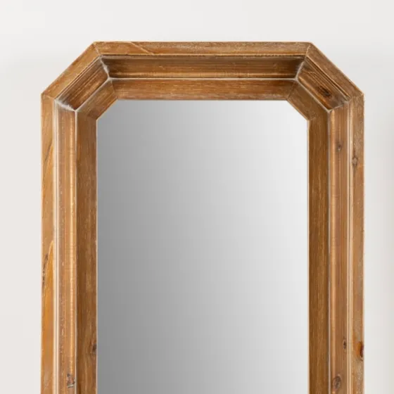 Warm Wood Inset Mirrors, Set Of 3-Kirkland's Home Best Sale