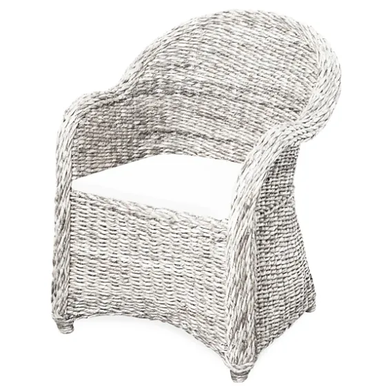 Wash Banana Leaf Barrel Accent Chair-Kirkland's Home Sale
