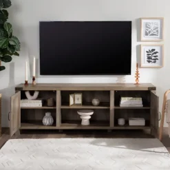 Wash Barn Door Tv Stand-Kirkland's Home Cheap