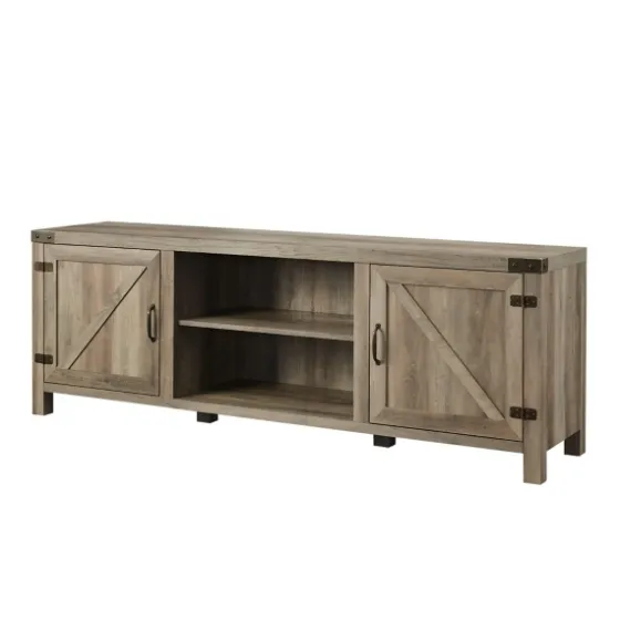 Wash Barn Door Tv Stand-Kirkland's Home Cheap