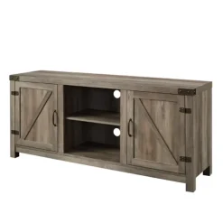 Wash Barn Doors Tv Stand-Kirkland's Home Fashion