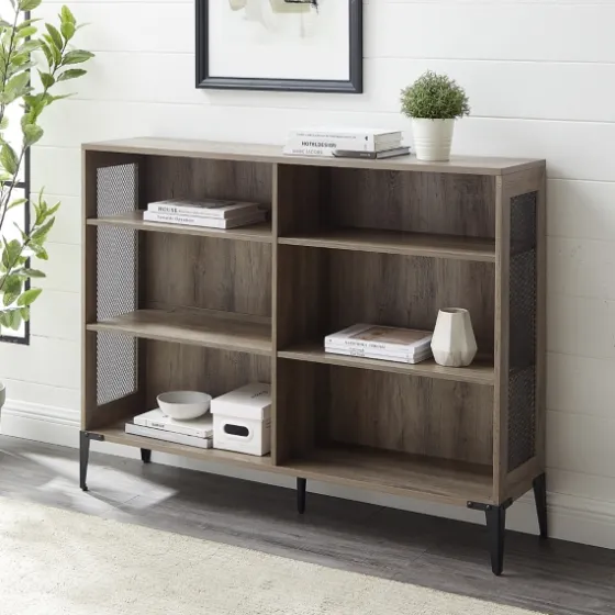 Wash Bookshelf With Mesh Sides-Kirkland's Home Store