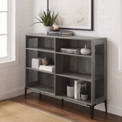 Wash Bookshelf With Mesh Sides-Kirkland's Home Store