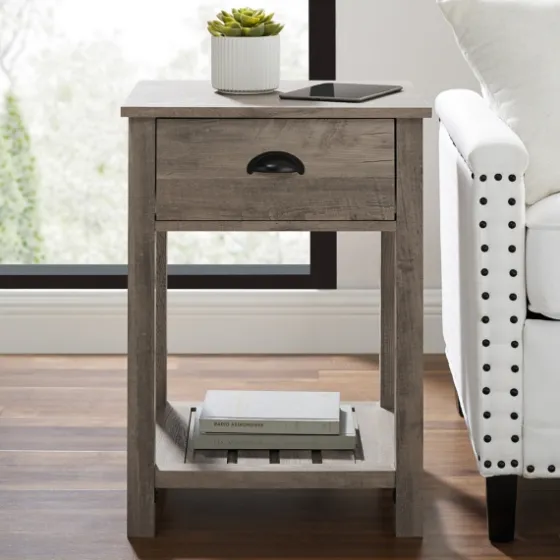 Wash Country Accent Table-Kirkland's Home Cheap