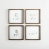 Wash Dry Fold Wall Plaques, Set Of 4-Kirkland's Home Cheap