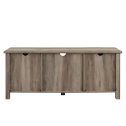 Wash Grooved Door Tv Stand-Kirkland's Home Sale