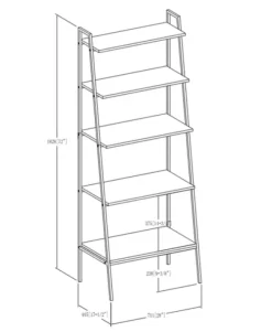 Wash Industrial Ladder Bookshelf-Kirkland's Home Hot