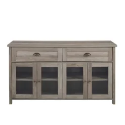 Wash Rustic Glass Front Sideboard-Kirkland's Home New