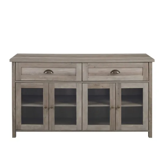 Wash Rustic Glass Front Sideboard-Kirkland's Home New
